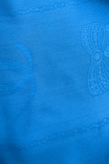 Vintage Cartier Logo & Bow Jacquard Scarf staining @recess la