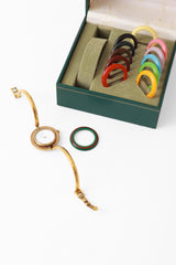 bezel watch set by Gucci out of box @ Recess LA