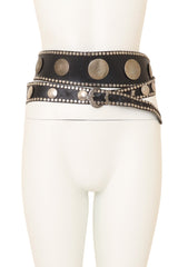 double wrap studded belt by Lily Farouche on mannequin @ Recess LA