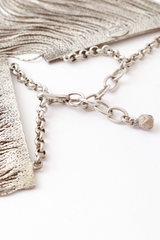 chain necklace by Jean Paul Gaultier clasp @ Recess LA