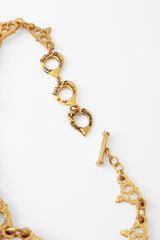 filigree medallion necklace ends @ Recess LA