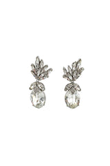 Vintage Ciner Marquise Cluster Drop Earrings @recess la