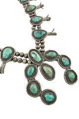 Tony Garcia Turquoise Squash Blossom Necklace naja detail @recess la