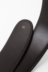 logo buckle belt by Gucci end tab @ Recess LA