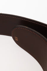 logo buckle belt by Gucci tab and scratch @ Recess LA