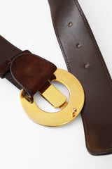 logo buckle belt by Gucci buckle back @ Recess LA