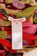 cowl neck top by Christian Lacroix label @ Recess LA