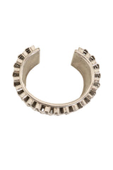 Wide Grid Chain Cuff from above @ Recess LA