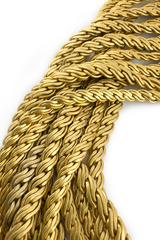 Wide wheat chain collar necklace by Gianfranco Ferre chains @ Recess LA