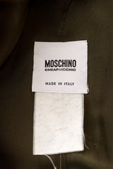 camo Puffer Coat by Moschino label @ Recess LA