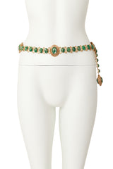 cabochon filigree belt on mannequin @ Recess LA