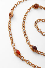 cabochon chain necklace close up @ Recess LA