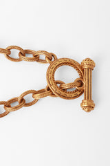 cabochon chain necklace clasp @ Recess LA