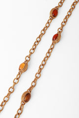 cabochon chain necklace two strands @ Recess LA