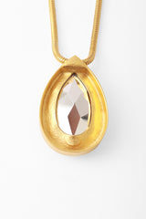 pendant necklace by Lanvin back of pendant @ Recess LA