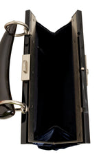 Yves Saint Laurent Velvet Horn Mombasa Bag inside @ Recess LA
