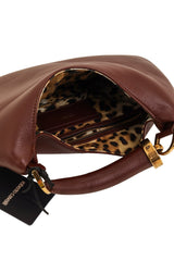 Roberto Cavalli Leather Hobo Horn Bag inside @ Recess LA