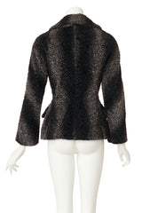 fur jacket by Dolce & Gabbana on mannequin back @ Recess LA