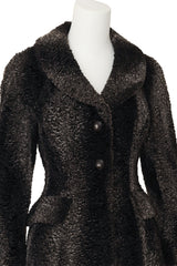 fur jacket by Dolce & Gabbana on mannequin close @ Recess LA