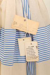 Striped Gazar Ball Skirt by Bill Blass tags @ Recess LA