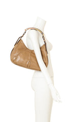 Vintage Tom Ford for Yves Saint Laurent Mixed Metal Mombasa Hobo Bag on mannequin @ Recess LA