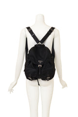 Prada Nylon Multi Pocket Backpack on mannequin @ Recess LA