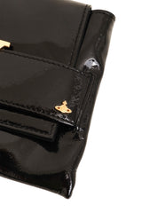 Vivienne Westwood Black Patent leather SEX Clutch emblem @ Recess LA