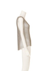 Chainmail Mesh Top on mannequin side @ Recess LA