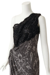 Beaded Dress by Carolyn Roehm on mannequin close @ Recess LA