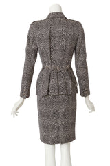 Mono Animal Jacket & Skirt Set on mannequin back @ Recess LA