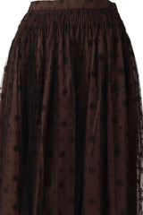 Lace Ball Skirt by Patricia Lester on mannequin close @ Recess LA