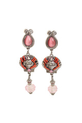 Shell Medusa Drop Earrings by Hanna Bernhard @ Recess LA