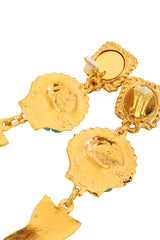 Medusa Hand Drop Earrings by Hanna Bernhard logos @ Recess LA