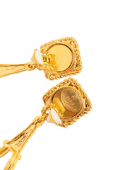 Eiffel Tower Drop Earrings by Hanna Bernhard signature @ Recess LA