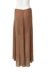 Sequin Waterfall Skirt by Ralph Lauren on mannequin back @ Recess LA