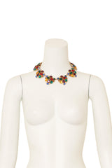 Jewel Cluster Collar Necklace on mannequin @ Recess LA