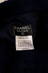 skirt and jacket set by Chanel skirt label @ Recess LA