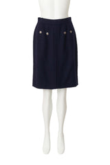 skirt and jacket set by Chanel on mannequin skirt only front @ Recess LA