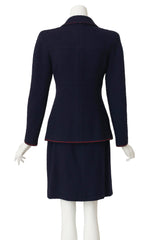 skirt and jacket set by Chanel on mannequin back @ Recess LA