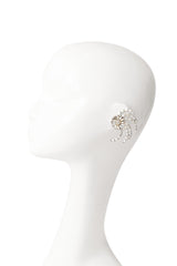 Vintage crystal strand earrings on mannequin head @ Recess LA