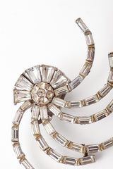 Vintage crystal strand earrings close @ Recess LA