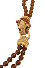 Panther Torsade Necklace by Ciner close @ Recess LA