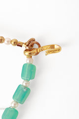 Bead collar by Moans Monet clasp signature @ Recess LA