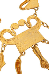 Etruscan Revival Amulet Necklace II by Alexis Kirk back @ Recess LA