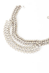 Draped Crystal Collar by Weiss close @ Recess LA