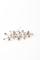 branch brooch by Consuelo Bozart back pin open @ Recess LA