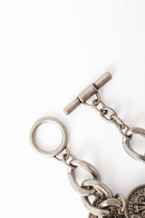 Greek coin charm bracelet clasp @ Recess LA