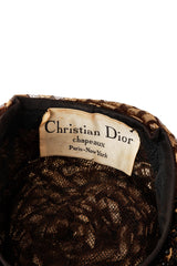 Ruched hat by Christian Dior label @ Recess LA