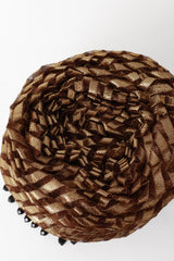 Ruched hat by Christian Dior top @ Recess LA