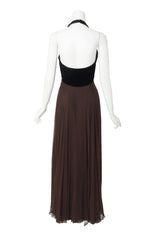 silk halter dress back @ Recess LA